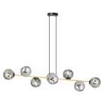 Emibig Pendel Lampe Gravity Stål Sort | Egnet til 8x E14 - Max 10W