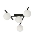 Emibig Loftlampe Smart Stål Sort | Egnet til 4x E14 - Max 10W
