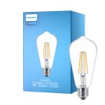 Philips Corepro LED Pære E27 Edison filament klar 7W 806lm - 827 ekstra varm hvid | erstatter 60W