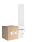 Fordelspakke 10x Ledvance DULUX-S LED 3.5W - 830 Varm Hvid | 2-Pinde - Erstatter 7W